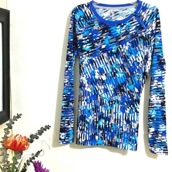 COOLIBAR UPF50+ SUN PROTECTIVE RASH GUARD LONG SLEEVE PERFORMANCE TEE SIZE SMALL - Picture 2 of 11